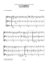 Various arr. by Kaya | La Llorona for 3 guitars