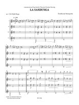 Various arr. by Kaya | La Sandunga for 4 guitars