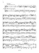 Various arr. by Lemay |100 Baroque Pieces for 2 guitars