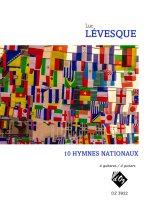 Various arr. by Levesque | 10 Hymnes nationaux for 4 guitars