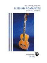 Various Arr. Jacques | Russian Romances for solo guitar