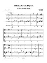 Various Artists arr. by Meneret | Escapades celtiques for 4 guitars