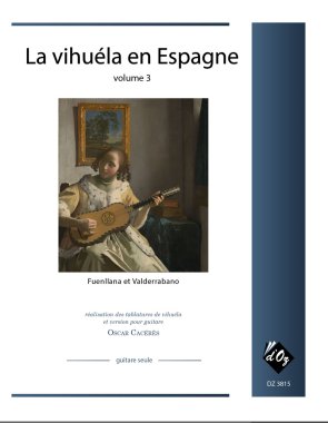 Various Composers arr. by Caceres | La vihuela en Espagne, vol. 3 for solo guitar