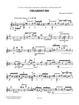 Vassiliev | Chiaroscuro for solo guitar