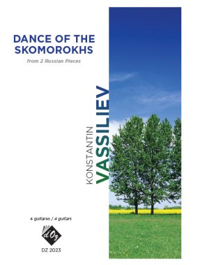 Vassiliev | Dance of the Skomoroksh for 4 guitars