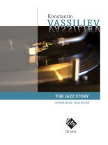 Vassiliev | The Jazz Story for solo guitar