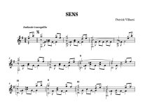 Villanti | Sens for solo guitar