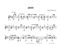 Villanueva | Arsis for solo guitar