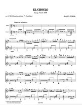 Villoldo arr. by Di Giandomenico | El choclo for guitar and violin