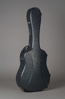 Visesnut ACTIVES Adjustable Dreadnought Acoustic Guitar Case, Black