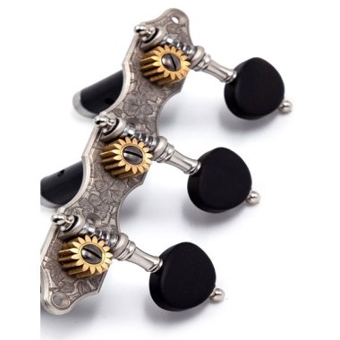 Visesnut Classical Tuning Machine Fusion Series - Hauser Style Hibiscus Nickel