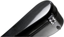 Visesnut Elemental Adjustable Hard Shell Classical Guitar Case, Carbon