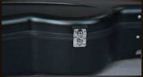 Visesnut Premiere 1 Adjustable Hard Shell Classical Guitar Case, Black