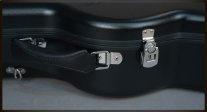 Visesnut Premiere 1 Adjustable Hard Shell Classical Guitar Case, Black