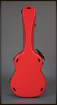 Visesnut Premiere 1 Adjustable Hard Shell Classical Guitar Case, Scarlet Red
