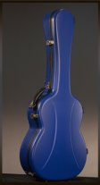 Visesnut Premiere 1 Adjustable Hard Shell Classical Guitar Case, Royal Blue