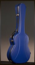 Visesnut Premiere 1 Adjustable Hard Shell Classical Guitar Case, Royal Blue