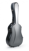 Visesnut Premiere 1 Adjustable Hard Shell Dreadnought Case, Pearl Black