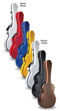 Visesnut Premiere 1 Adjustable OOO/OM Acoustic Guitar Case, Choice Color
