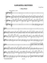 Visser | Kawartha Sketches - for 4 guitars