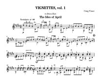 Visser | Vignettes, Vol. 1 for solo guitar