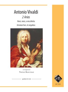 Vivaldi | 2 Arias arr. by Manoukian for Guitar & Voice