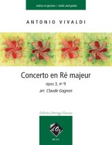 Vivaldi | Concerto En Re Majeur, Opus 3, No 9 for guitar & violin