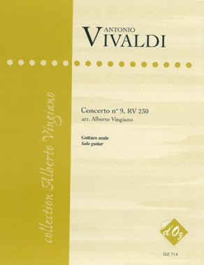 Vivaldi | Concerto, No 9, Rv 230 for solo guitar