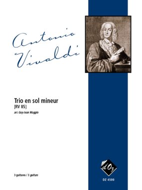 Vivaldi | Trio en sol mineur RV 85 for 3 guitars