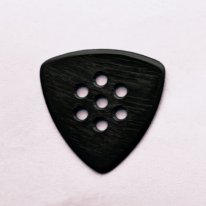 Wegen Picks CF100B Triangle Pick Black 1.00mm, One Pick