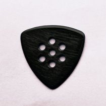 Wegen Picks CF100B Triangle Pick Black 1.00mm, One Pick