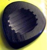 Wegen Picks GJPB Gypsy Jazz Right Handed Black 3.5mm, One Pick