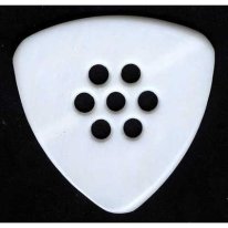 Wegen Picks TF100 Triangular Right Handed Pick White 1.00mm, One Pick