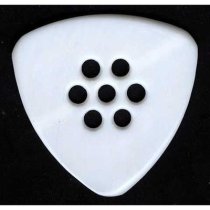 Wegen Picks TF100 Triangular Right Handed Pick White 1.00mm, One Pick