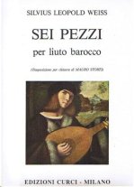 Weiss | 6 pezzi per liuto barocco for solo guitar