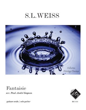Weiss | Fantaisie En Re Mineur for solo guitar