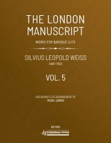 Weiss | The London Manuscript, vol. 5 for solo guitar