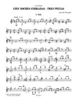 Wernicke | Cien Noches Cerradas Tres piezas for solo guitar