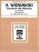 Wieniawski | Souvenir de Moscou Op. 6 for violin and piano rdn