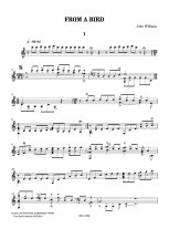 Williams | From a Bird for solo guitar