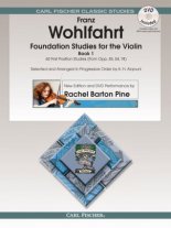 Wohlfahrt | Foundation Studies for The Violin, Vol. 1