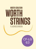 Worth Ukulele Strings Clear Fluoro-Carbon Fat Low-G CF-LG 63 inch