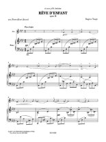 Ysaye | Reve denfant, opus 14 for viola & piano