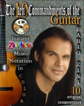 Zini | The 10 Commandments (CD incl.) for solo guitar