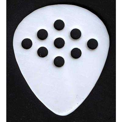 Wegen Picks - Set di 4 plettri Big City, colore: nero