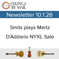 Strings By Mail Newsletters and Deals